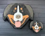 Rottweiler Bernese Mountain Dog |Hand Made 17” and Mini Piñata | Birthday Pinata