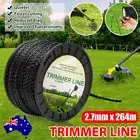 2.7MMx264M Trimmer Line Spiral Twist String Whipper Snipper Brush Cutter Cord
