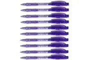 Stabilo 308 Liner Retractable Ballpoint Pen Medium Violet Box 10