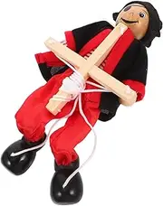 Pirate Marionette Puppet Fun Interactive String Puppet for Parent Activities and Theater Performances Pirate Character Design