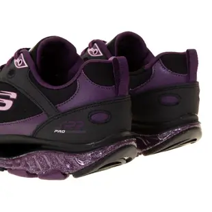 【SKECHERS】Skechers Pro Resistance SRR 慢跑運動鞋/黑紫色/女鞋-896066BKPR/ US6.5/23.5CM