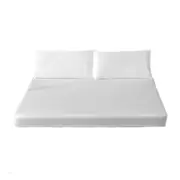 White Luxury Cotton Fitted Sheet Set