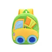 Nevenka Cute Toddler Backpack Plush Animal Cartoon Mini Travel Bag for Baby 2-6 Years-Bucket Truck