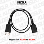 超薄 HDMI 轉 HDMI 線 / 微型 HDMI 轉 HDMI 線 / 迷你 HDMI 轉 HDMI 線(0.8 米