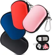 Wolven Universial Portable Waterproof Shockproof Electronic Accessories Organizer Holder/USB Flash Drive Case Bag - Pink