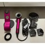 DYSON SUPERSONIC™ HD08 吹風機 戴森 全桃紅+送吹風機專用底座 全配 恆隆行公司貨