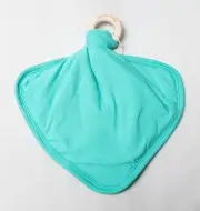 Bubble Baby Unisex Baby's Sprig Quilted Lovey JW7 Turquoise One Size NWT
