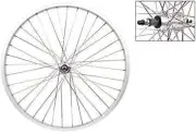 Wheel Master Rear 26 x 1.75/2.125, Alloy, Silver, 5/6 sp, 12g SS Spokes, 36H