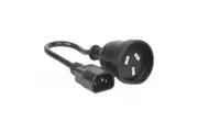 CyberPower 0.15m IEC C14 Plug to 3-Pin Socket Power Cable