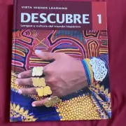 Descubre 1 Lengua Y Culyura Vista Higher Learning 2014 2nd Ed Hardcover Textbook