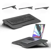 Tilted Wooden Computer Keyboard Stand - 23.6" x 11.8" Keyboard Holder for Erg...
