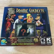 Mystery Case Files Prime Suspects CD-ROM PC Game SEALED
