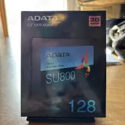 ADATA 2.5” SATA 6Gb/s 3D NANO SU800 Ultimate Solid State Drive 128GB