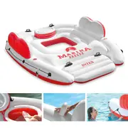 Intex Inflatable Island Float Marina Breeze Raft Ride On Water River/Pool 259cm