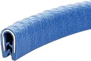 Draught excluder Tape U Shaped Sealing Strip Length 1M Black, Car Door Edge Guards for Most Cars Metal Edges,Cleanly Removable Design/Red/8Mm * 6Mm(Blue,10Mm*7Mm)