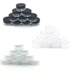 Empty Cosmetic Jar - Small Refillable Bottle 2-20g Plastic Face Cream Jars 10pcs