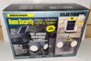 Brinkmann Solar Powered Security Motion Activated Lighting System NEW! NOS
