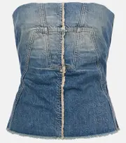 [Rick Owens] Rick Owens Denim corset AU 14 blue