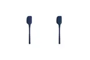 2x Tovolo Flex-Core All Silicone Nylon Spatula Baking Cook Utensil Deep Indigo
