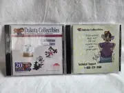 2 Dakota Embroidery Designs CDS Christmas Snowmen & Maxine #I