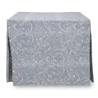 Machine Washable Polyester Bali Print Fitted Stain Resistant Table Cover Squa...