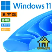 在飛比找蝦皮商城優惠-微軟 Windows 11 專業版 中文 隨機版(附光碟) 