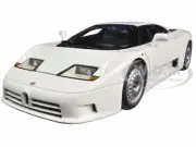 BUGATTI EB110 GT WHITE 1/18 DIECAST CAR MODEL BY AUTOART 70978