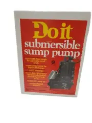 Do It Submersible Sump Pump Model 423815L 1/3 HP Free Shipping
