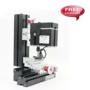 12000rpm High Power Mini Metal Lathe DIY Tool Micro Milling Machine Millier 60W