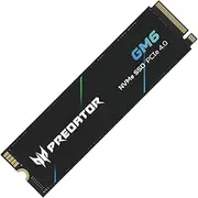 acer Predator GM6 1TB SSD, M.2 2280 PCIe Gen4x4 NVMe 2.0, Up to 7200 MB/s, HMB+SLC, Graphene Thermal Dissipation, Internal PC Solid State Drive for Laptop, Desktop and PS5 - BL.9BWWR.133