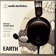 Brand New Audio-Technica ATH-GL3BK Closed-Back Gaming Headset