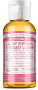 DR. BRONNER'S Pure-Castile Soap Liquid (Hemp 18-in-1) Cherry Blossom 59ml