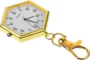 [TEMPNAP] Delicate Key Buckle Pocket Watch Retro Design Key Ring Decor Durable and Creative Keychain for Handbag Backpack and Belt Unique Fashion Accessory for Students and Everyday Use
