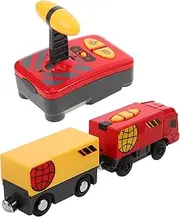 DRESSOOS Motorized Electric Train Remote Control Imitation Train Model with Tracks Engaging Educational for Boys and Enhances Imagination and Coordination