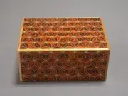 Japan Yosegi Secret Box Puzzle 21 Step + 1 Gimmick