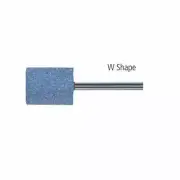 Pferd Mounted Point W Ceramic Blue 25 x 25mm 46 Grit 35480281 - Pack of 10