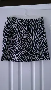 NWT Ladies EP PRO BLACK & WHITE ZEBRA Golf Skort Skirt - sizes 6 & 10