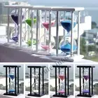 15/30/45/60 Min Wooden Glass Hourglass Sand Timer Clock Home Office Decor Gifts