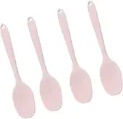UTHCLO Tableware 4pcs Silicon Serving Spoon Soup Utensils Set and Easy to Clean