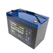 Kings 98Ah 12V Battery AGM Deep Cycle - 5x Faster Recharging - Sealed Maintenance-Free - Up to 1500 Cycles
