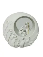 Appletree Design Ceramic Holy Family Three Wise Men Night Light Sculpture 61268