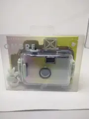 Sunnylife Underwater Camera Blue Green Stripe Design Waterproof 35mm Brand NIB