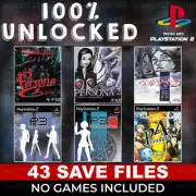 PERSONA 1 2 3 4 | MEMORY CARD SAVES | PS1 PS2 Shin Megami Tensei Original Saga