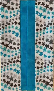 Purse or Pocket Tissue Holder - Turquoise - Fully Lined - Great for Travel