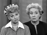 I Love Lucy Lucille Ball and Vivian Vance B/W 11x14 Photo
