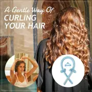 2023 NEW AU Heatless Curling Rod Curls Silk Ribbon Curlers Sleeping Soft Headban