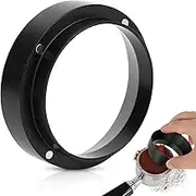 Agatite 51/53/58mm Dosing Funnel, Aluminum Espresso Dosing Portafilter Dosing Funnel Coffee Dosing Ring with Magnetic for Home/Cafe (58MM)