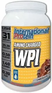 International Protein Amino Charged Whey Protein Isolate Powder, Chocolate 1....