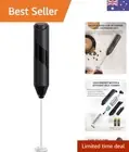 Double Whisk Milk Frother, Handheld Electric Blender stick, Drink Mixer with ...