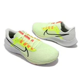 NIKE AIR ZOOM PEGASUS 38 螢光綠 慢跑鞋 飛馬 編織感 緩震 男鞋 CW7356-700